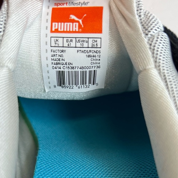 Puma OSU NM Womens Lifestyle Blk/Wh/Duberry 185686-12 Hook & Loop Sz 10M Superb! - Picture 15 of 16